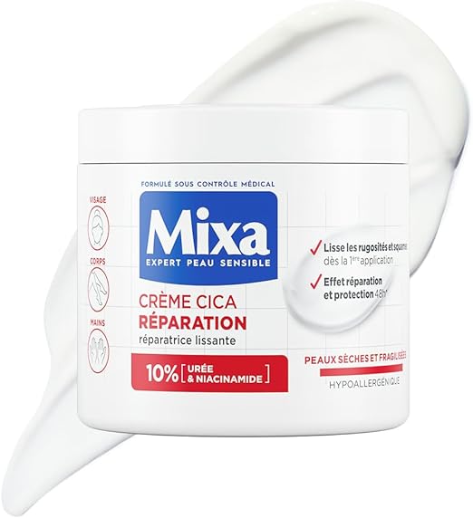 Mixa Expert peau sensible Crème Cica Réparation