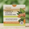 Tampons curcuma + acide kojique nettoyants visage