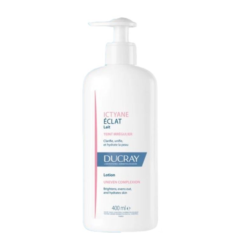 Ducray Ictyane éclat lait visage et corps 400ml