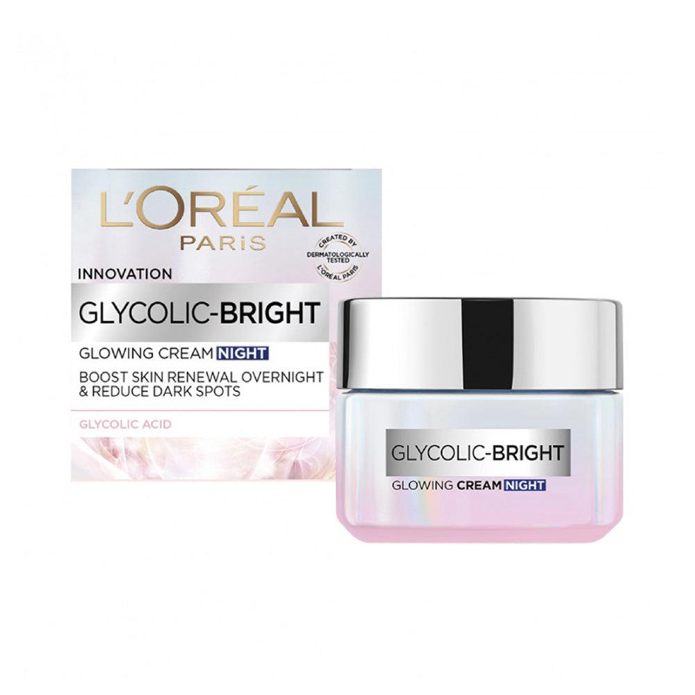 L'Oréal Paris Crème nuit Glycolic bright 50ml