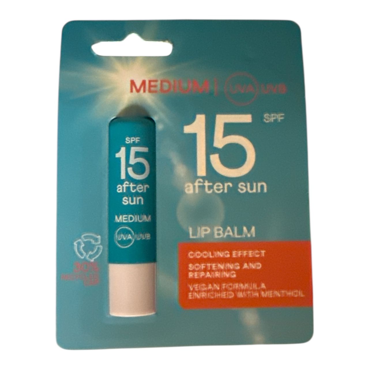 Baume à lèvres SPF 15 after sun