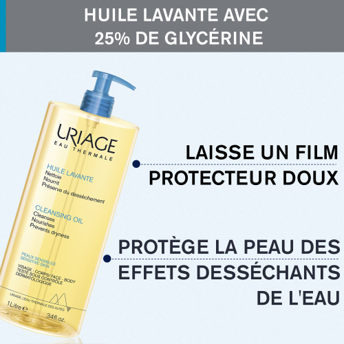 Uriage Huile lavante 1L – Image 2
