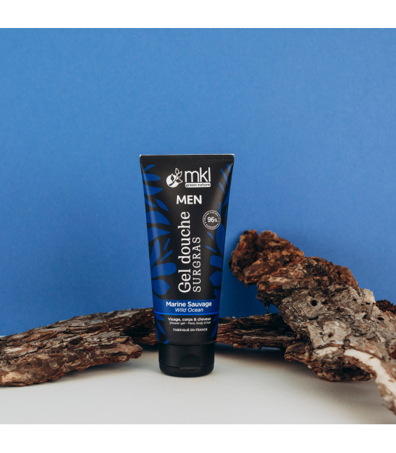 MKL Green Nature Gel douche surgras Men Marine Sauvage 200ml – Image 2