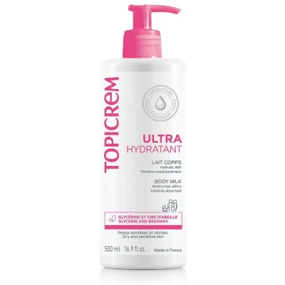 Topicrem Lait Ultra-Hydratant 500ml