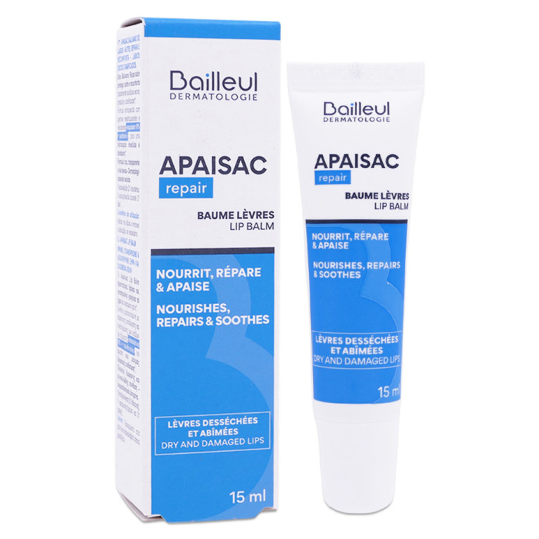 Bailleul Apaisac Baume Lèvres 15ml