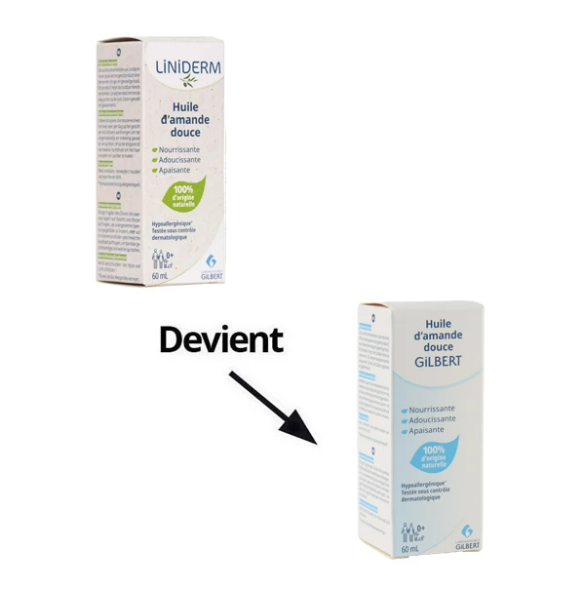 Gilbert huile d'amande douce 60ml – Image 2