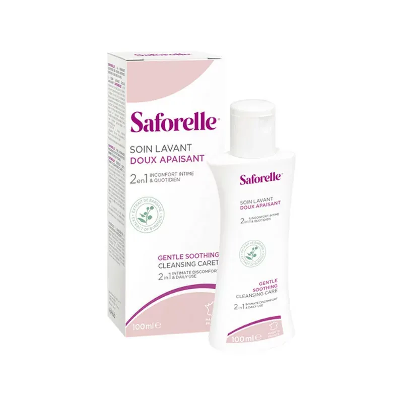 Saforelle Soin lavant Doux apaisant 2en1 100ml